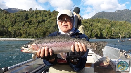 Fotos da pesca esportiva em Chaiten no Chile